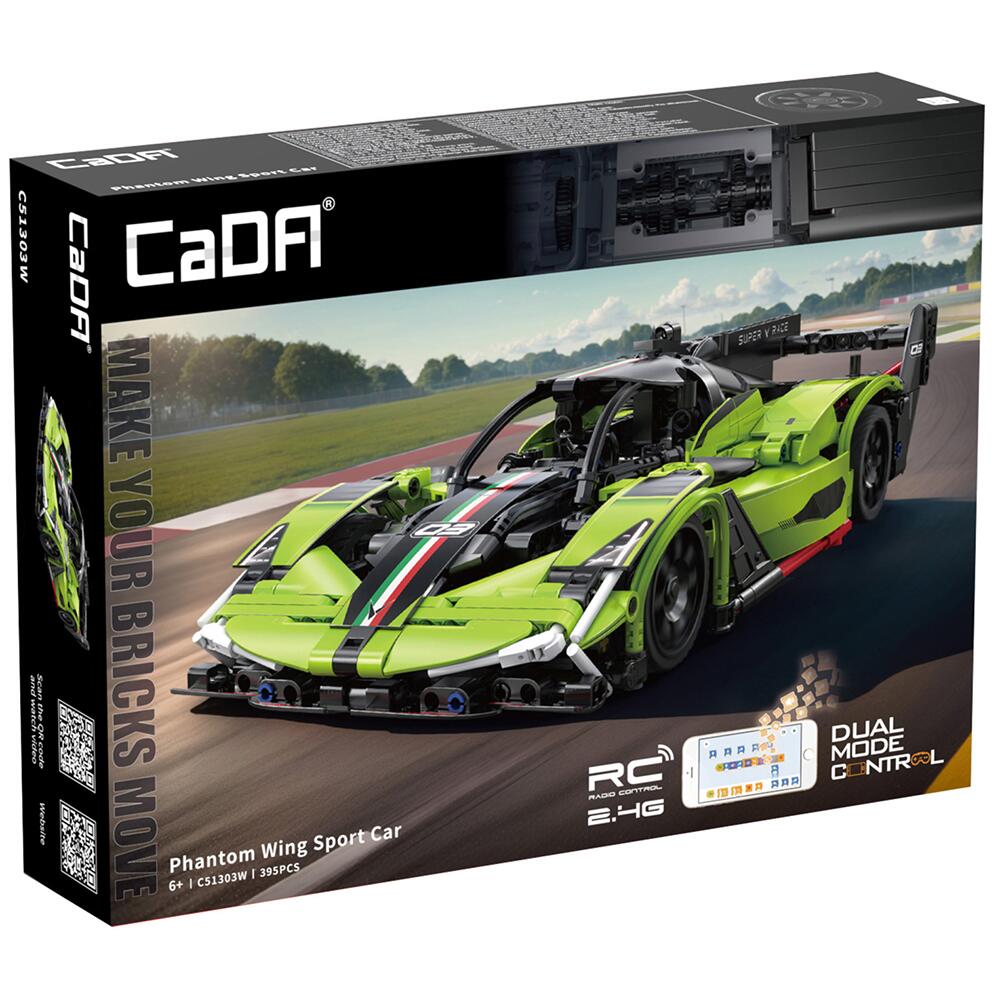 CaDA Phantom Wing Sports Car Brick Construction Set C51303W