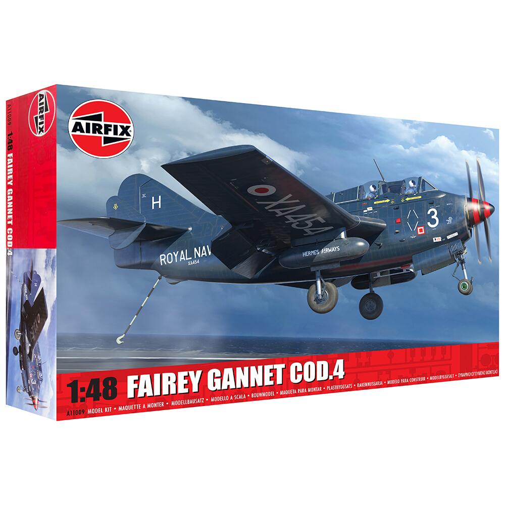 Airfix Fairey Gannet COD.4 Aircraft Model Kit Scale 1:48 A11009