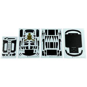 View 3 Nunu Detail Up Parts Set Porsche 911 RSR 2018 Le Mans GTE Class Winner NE24040