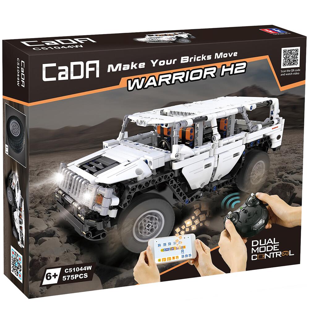 CaDA Cars Warrior H2 Off-Roader Construction Set Toy C51044W