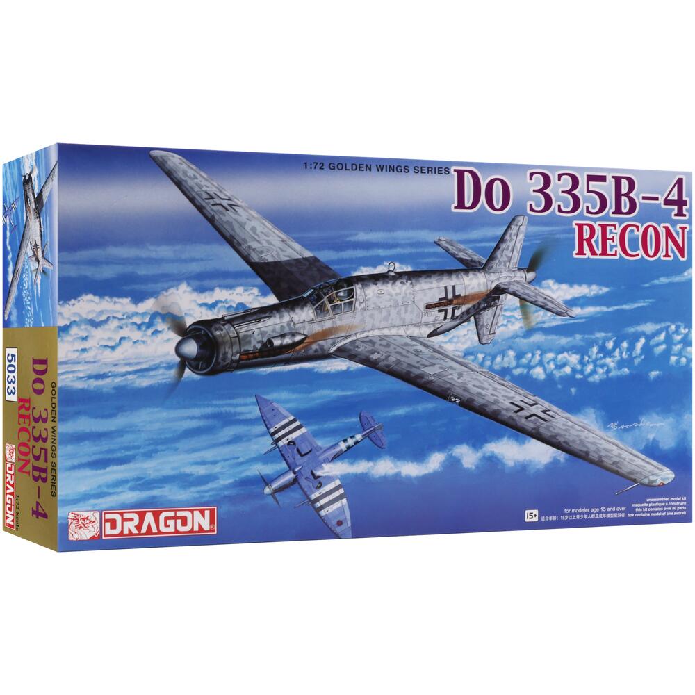 Dragon Do335 B-4 Recon Military Aircraft Model Kit Scale 1:72 D5033