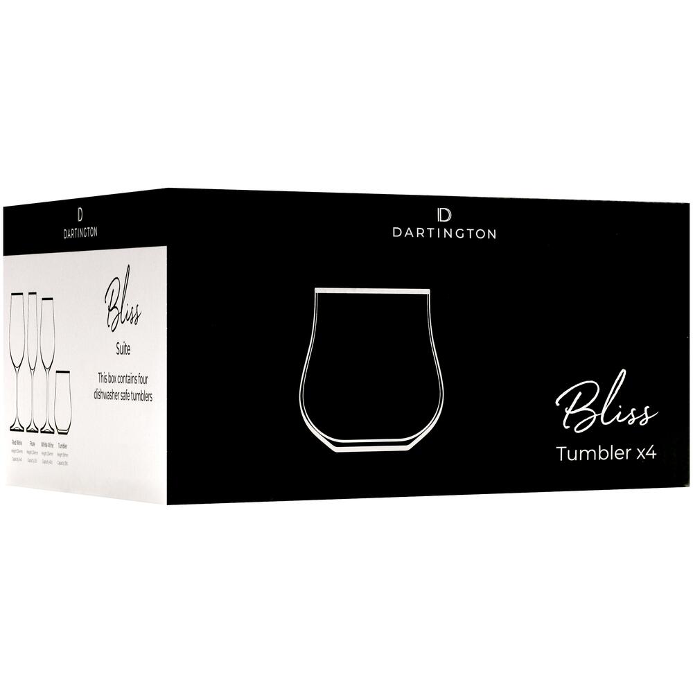 Dartington Bliss Tumbler Glasses Set of 4 TU3582/5/4PK
