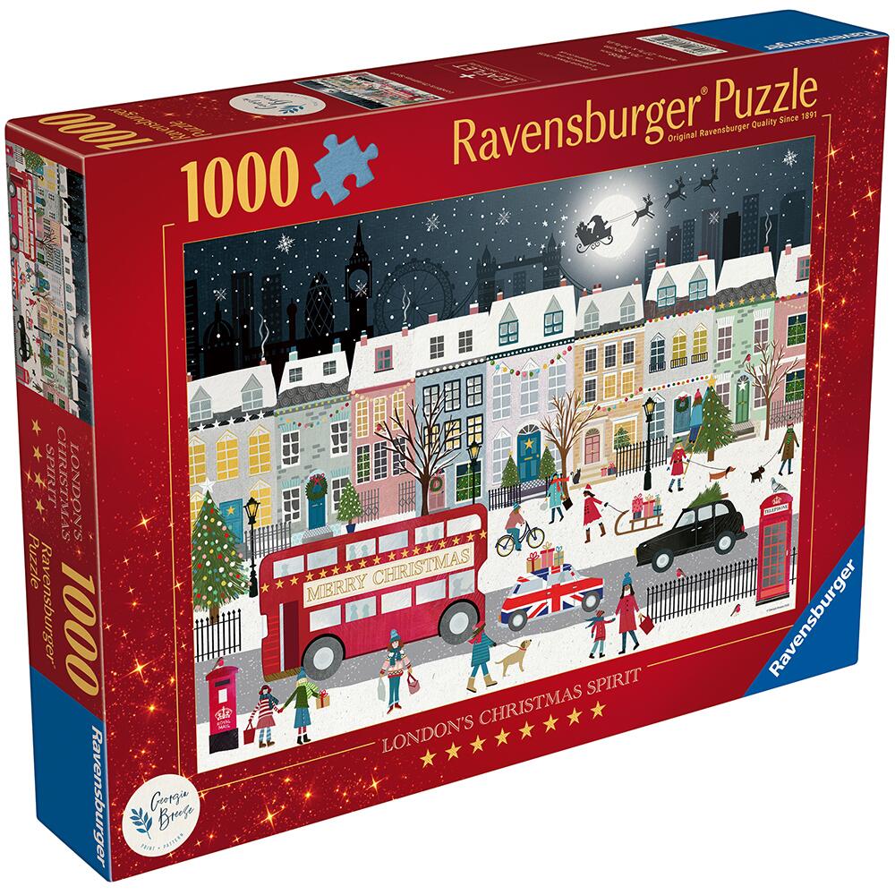 Ravensburger London’s Christmas Spirit 1000 Piece Jigsaw Puzzle 12001584
