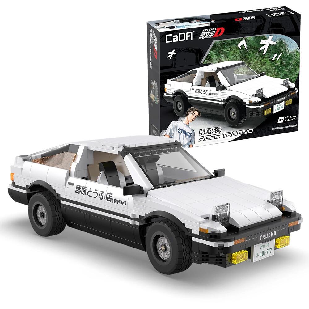 CaDA Initial D Toyota Trueno AE86 Brick Car Construction Set