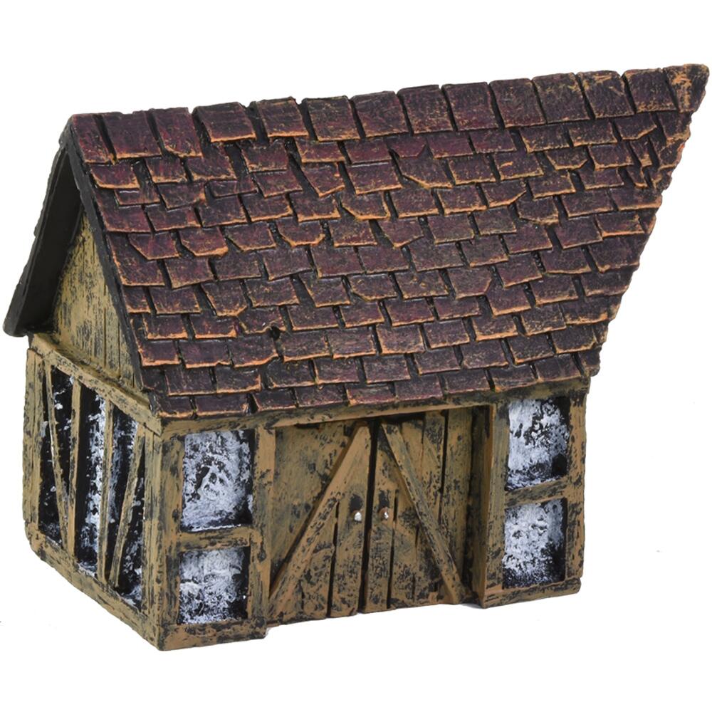 Bachmann Conflix 1:72 Scale Tavern Extension Wing – Pre-Painted Plastic Diorama Scenery For Model Builders & Wargaming