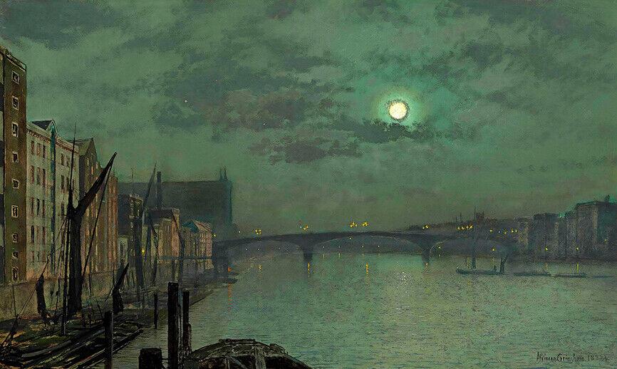 絵画(moonlight ) File:Caspar David Friedrich - Greifswald in Moonlight