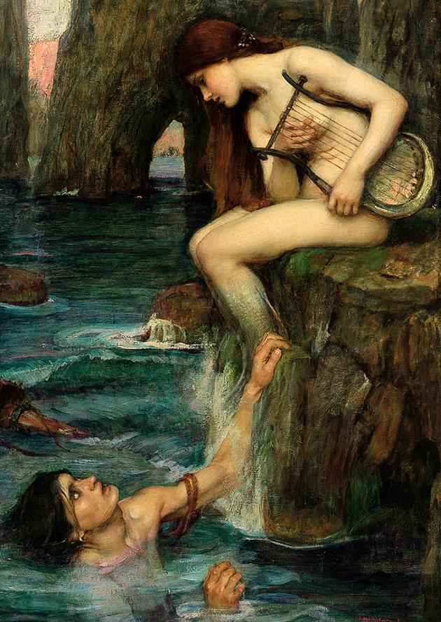 Miranda en la tormenta - John William Waterhouse Miranda en la tormenta - John William Waterhouse