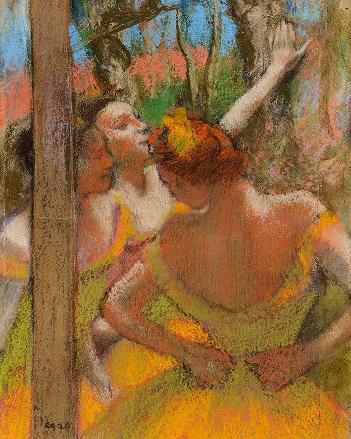 Dancers (1896) Edgar Degas wall art poster print
