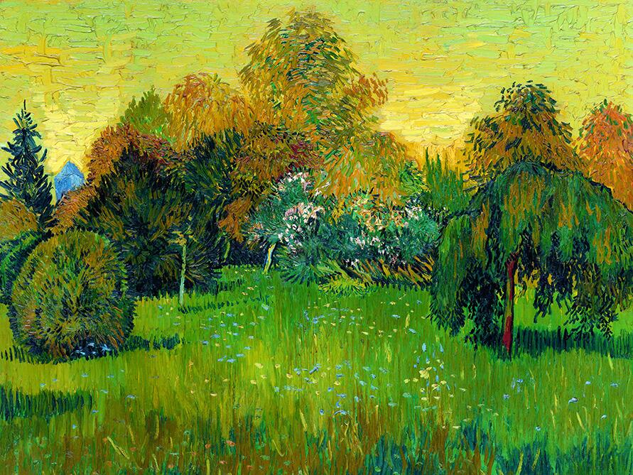 The Unemployed Philosophers Guild Vincent Van Gogh Keramik-Übertopf – Künstlerischer Pflanztopf, Ca. 7,5 Cm Tief, Für 5-cm-Töpfe