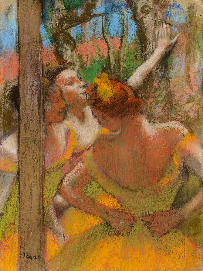 Dancers (1896) Edgar Degas wall art poster print