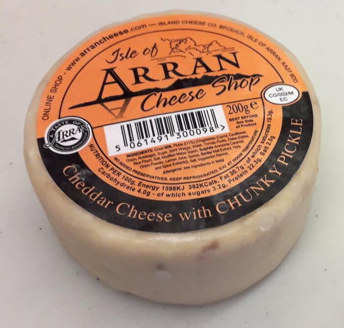 Isle of Arran Cheddar Cheese