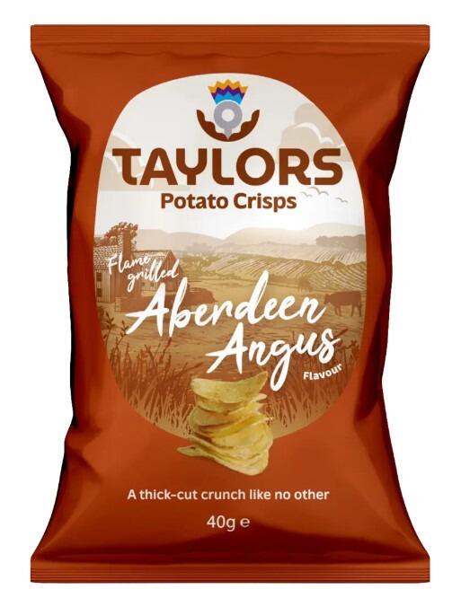 Taylors Flame Grilled Aberdeen Angus Crisps