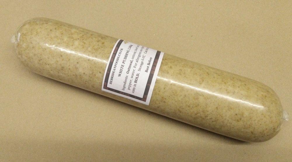 Hebridean Foods Traditional White Pudding