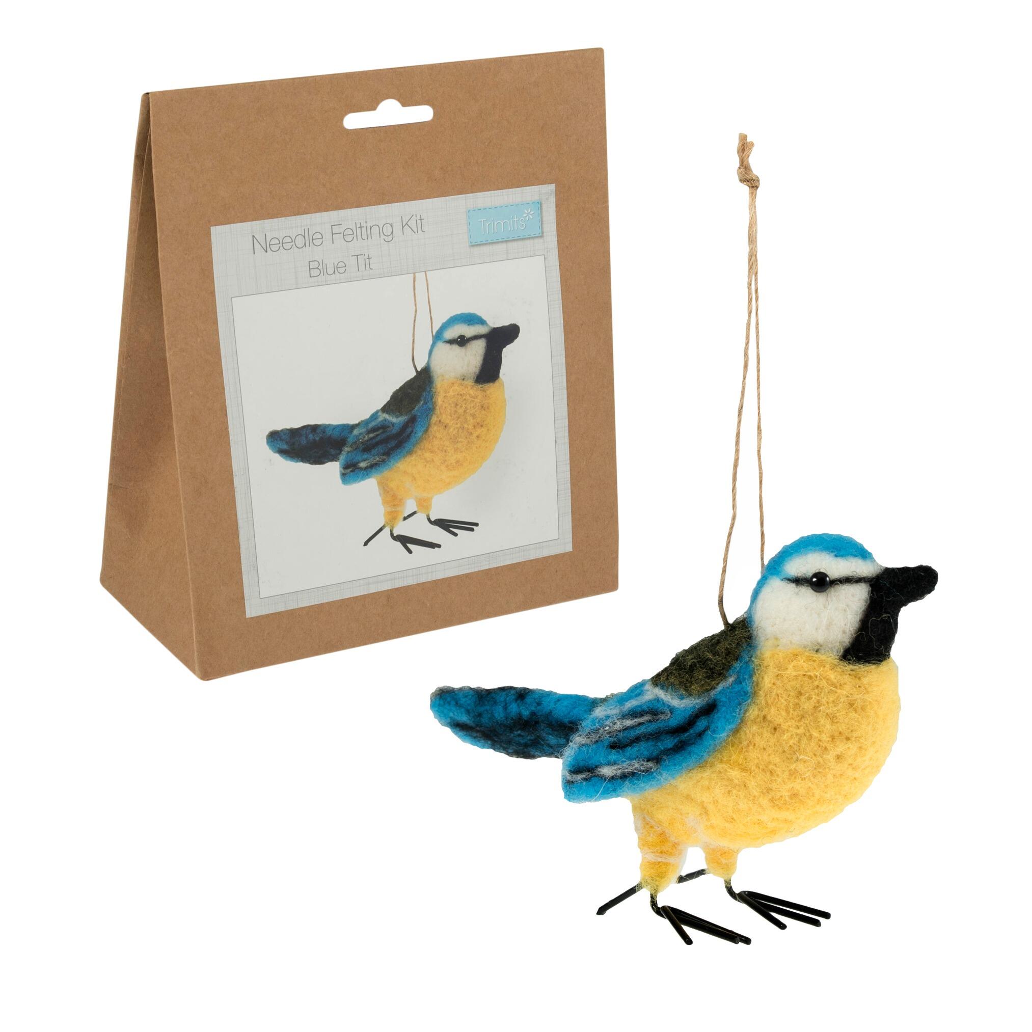 Blue Tit - Needle Felting Kit