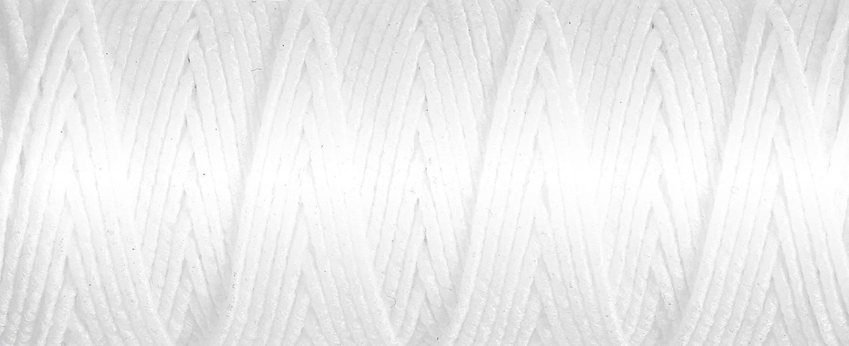 Gutermann Elastic Thread 10M - White