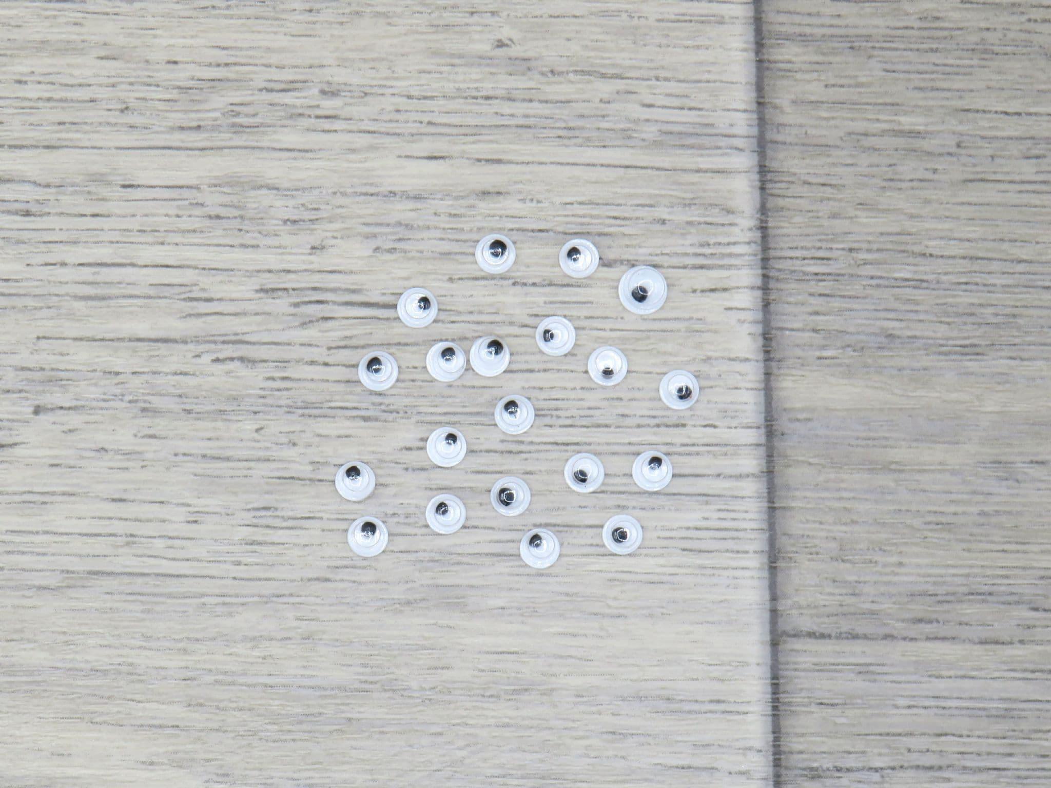 Googly Eyes - Glue On - 4mm  Types of craft, Googly eyes, Button
