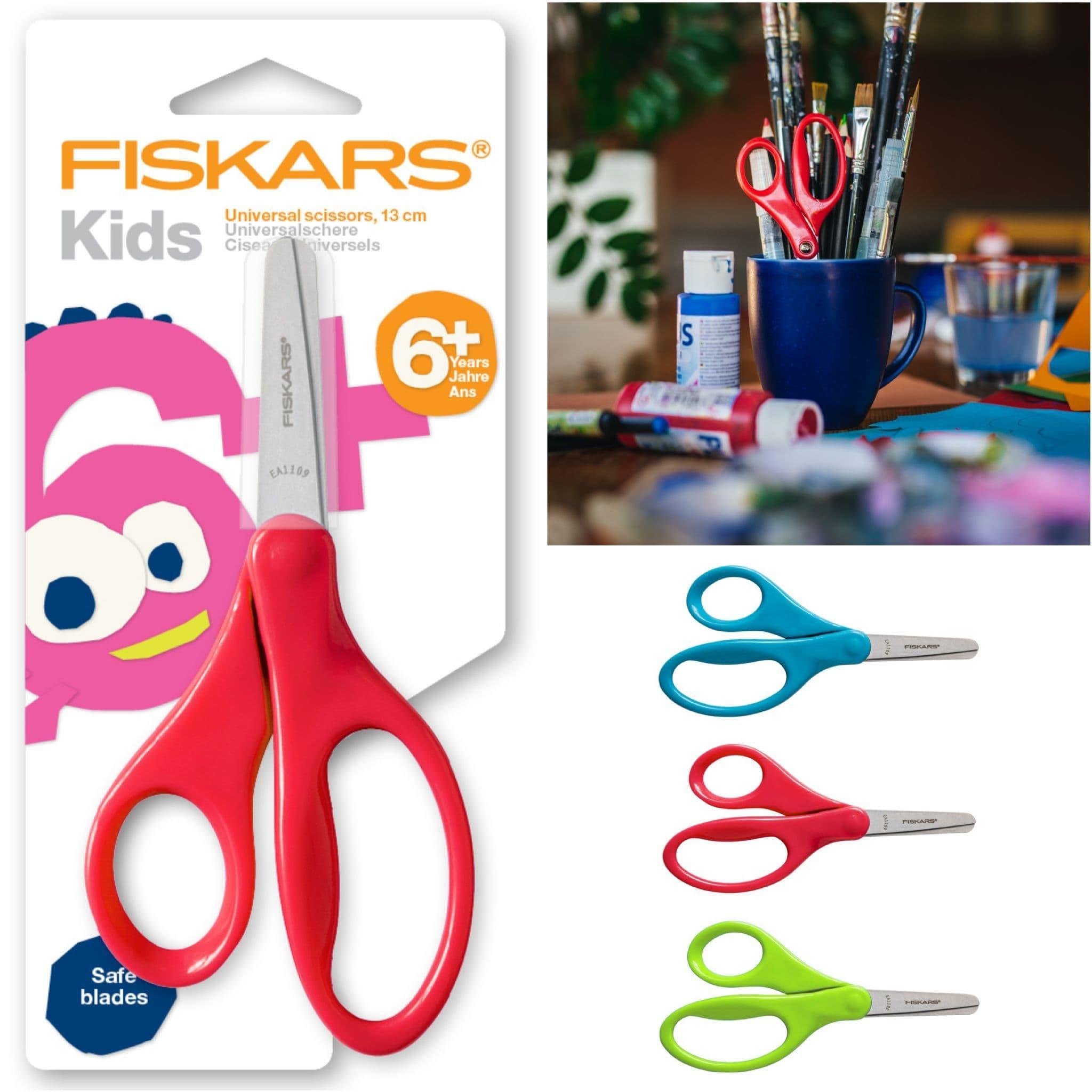Fiskars Kids scissors 13 cm, red