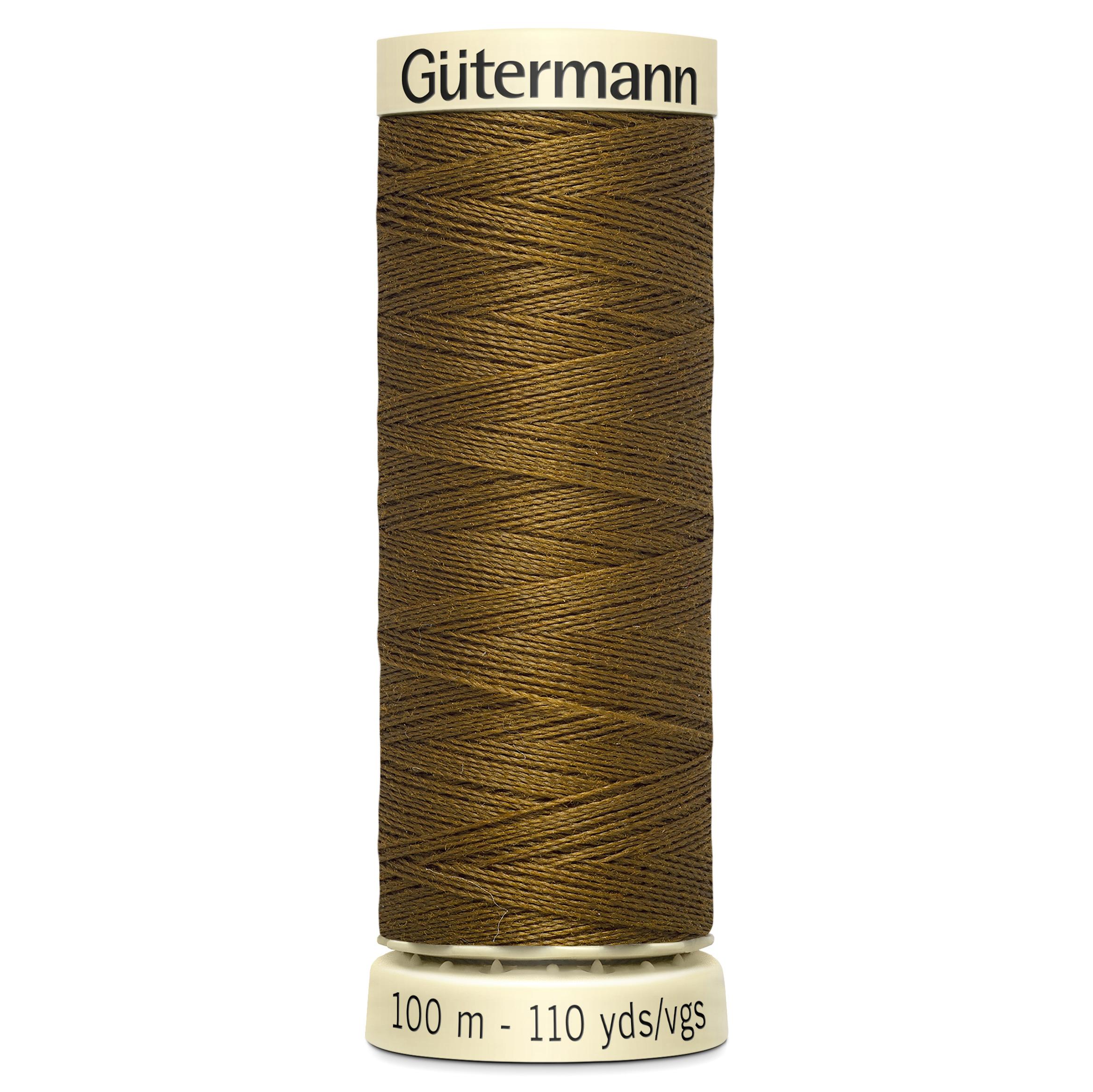 Col. 288 Gutermann Sew All Thread 100m - Golden Olive