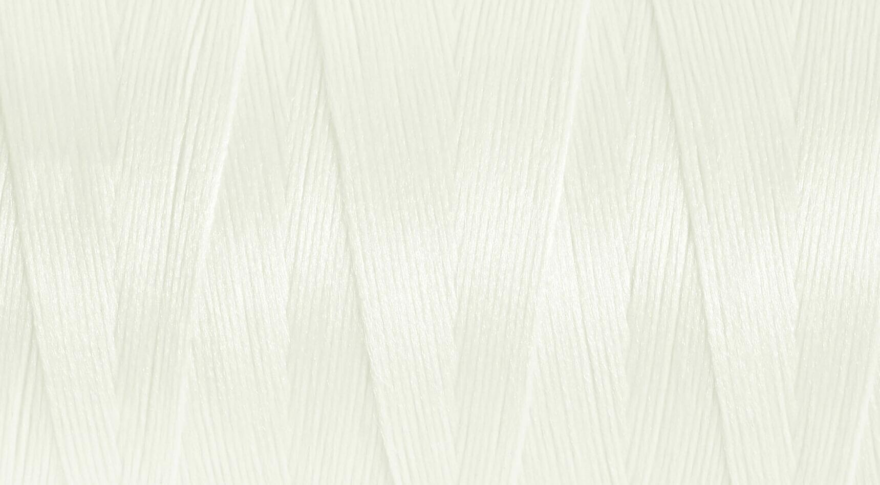 Gutermann Bulky-lock 160 2000m overlocking thread in colour number 111 Bridal White