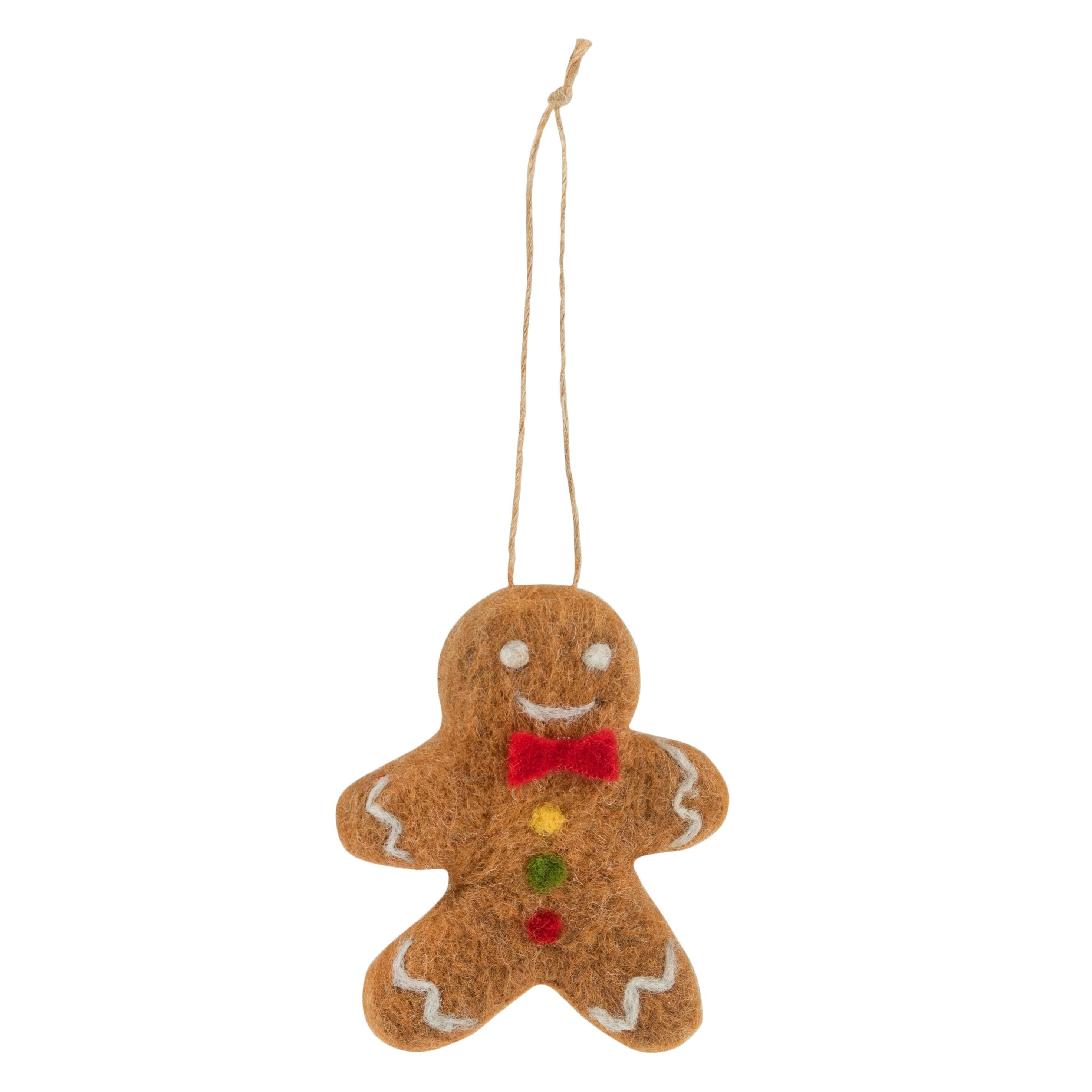 Gingerbread Man - Christmas Needle Felting Kit