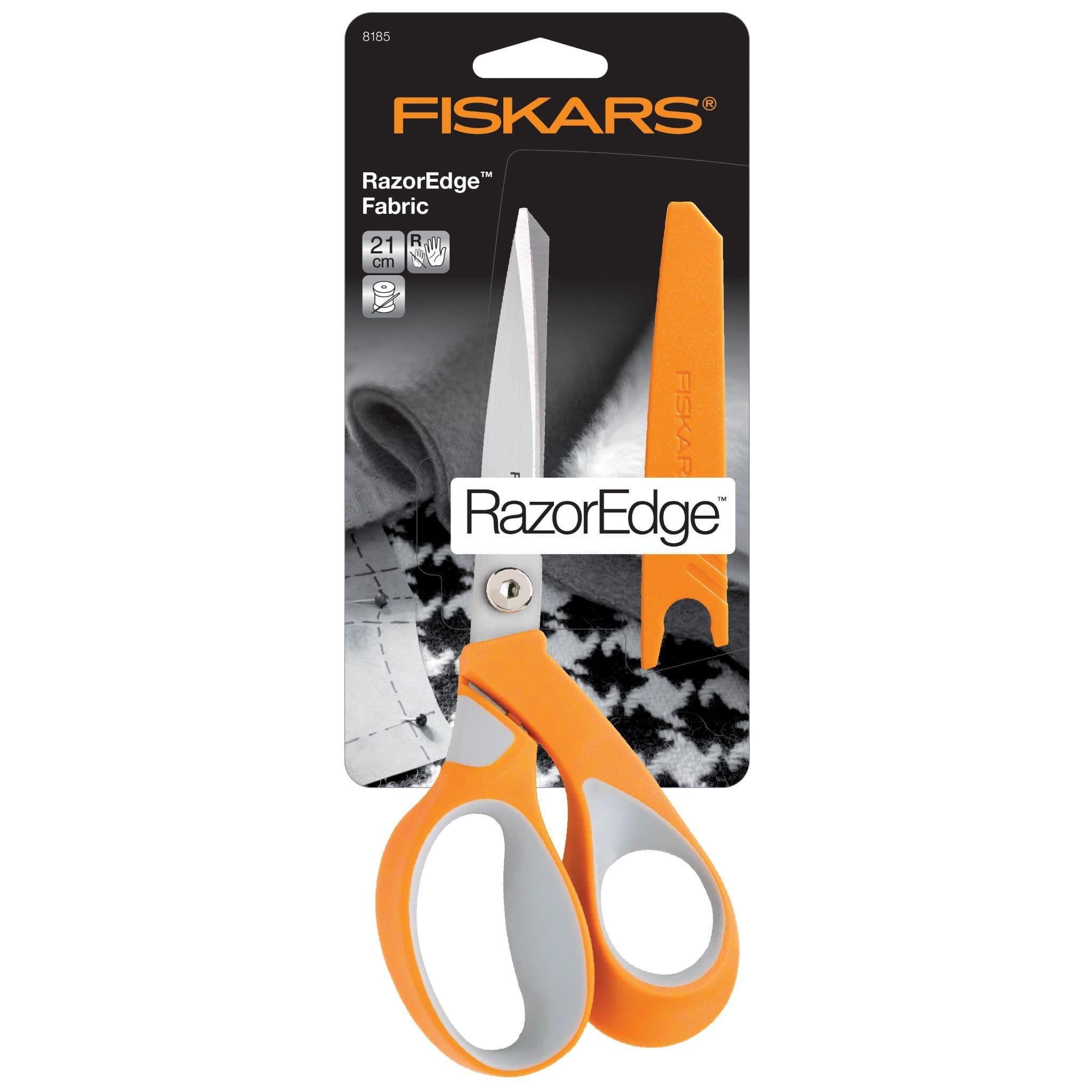 Fiskars RazorEdge Fabric Scissors - 8" Ultra-Sharp Stainless Steel Shears