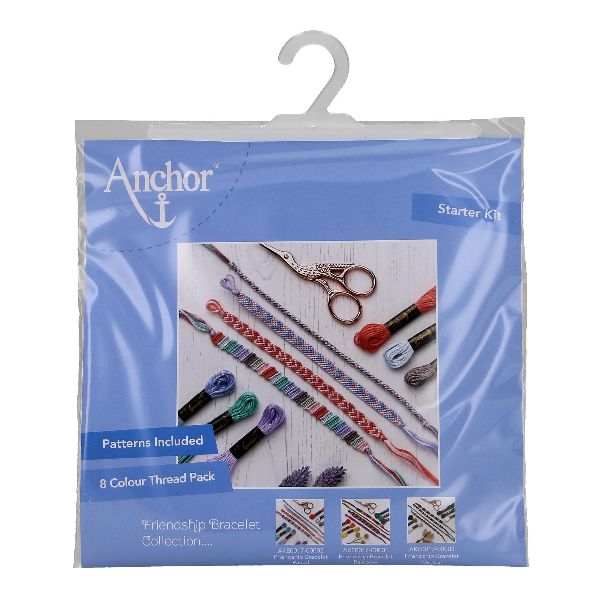 Anchor Pastel Friendship Bracelet Kit