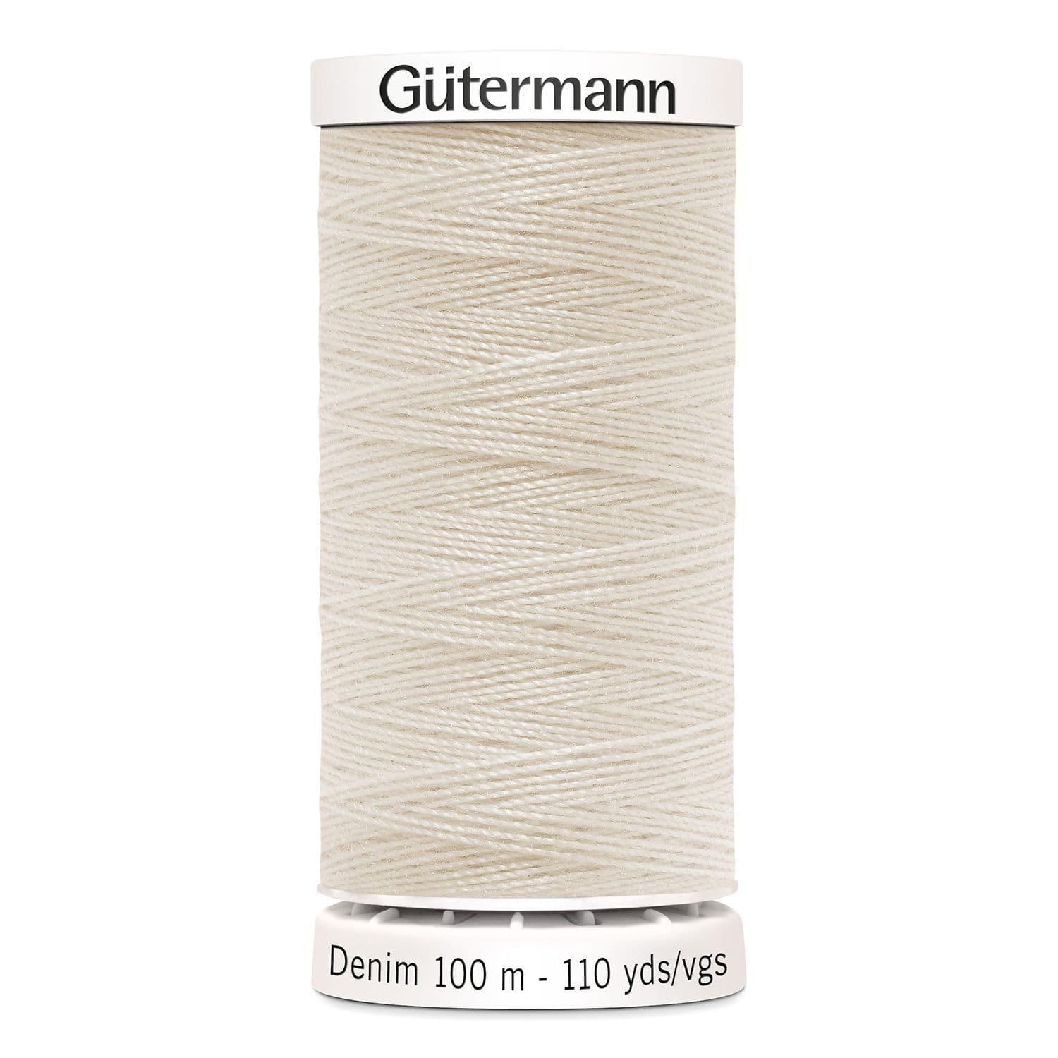 Gutermann Extra Strong Upholstery Thread Heavy Duty 100m + FREE NEEDLE  THREADER
