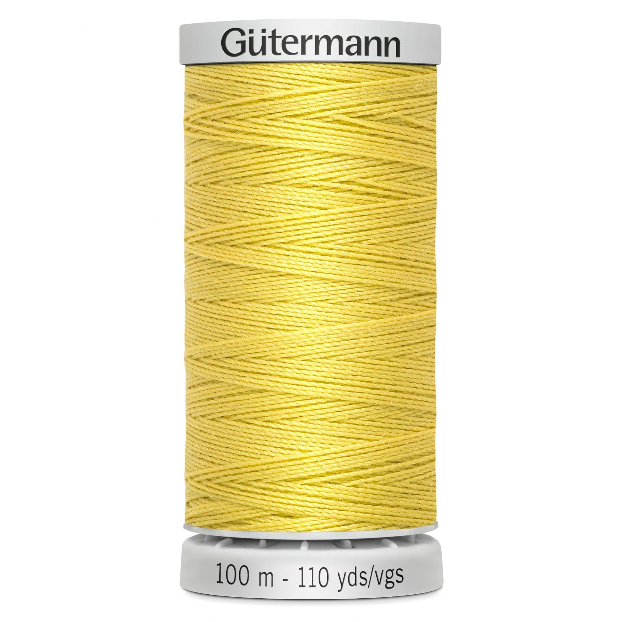 Col. 327 Gutermann Extra Strong Thread 100m - Banana Yellow