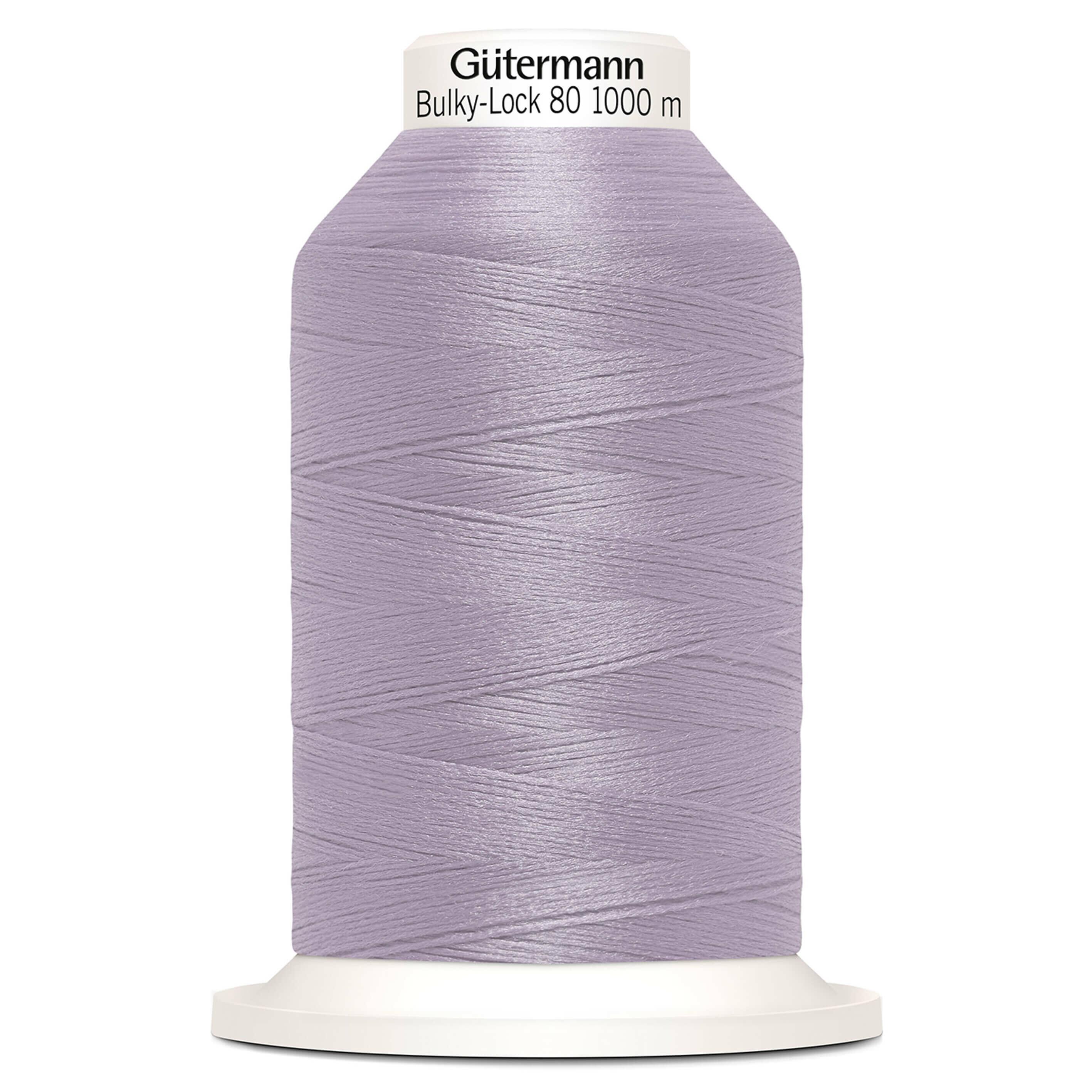 Gutermann Bulky Lock 80 overlocking thread in colour 158 African Violet