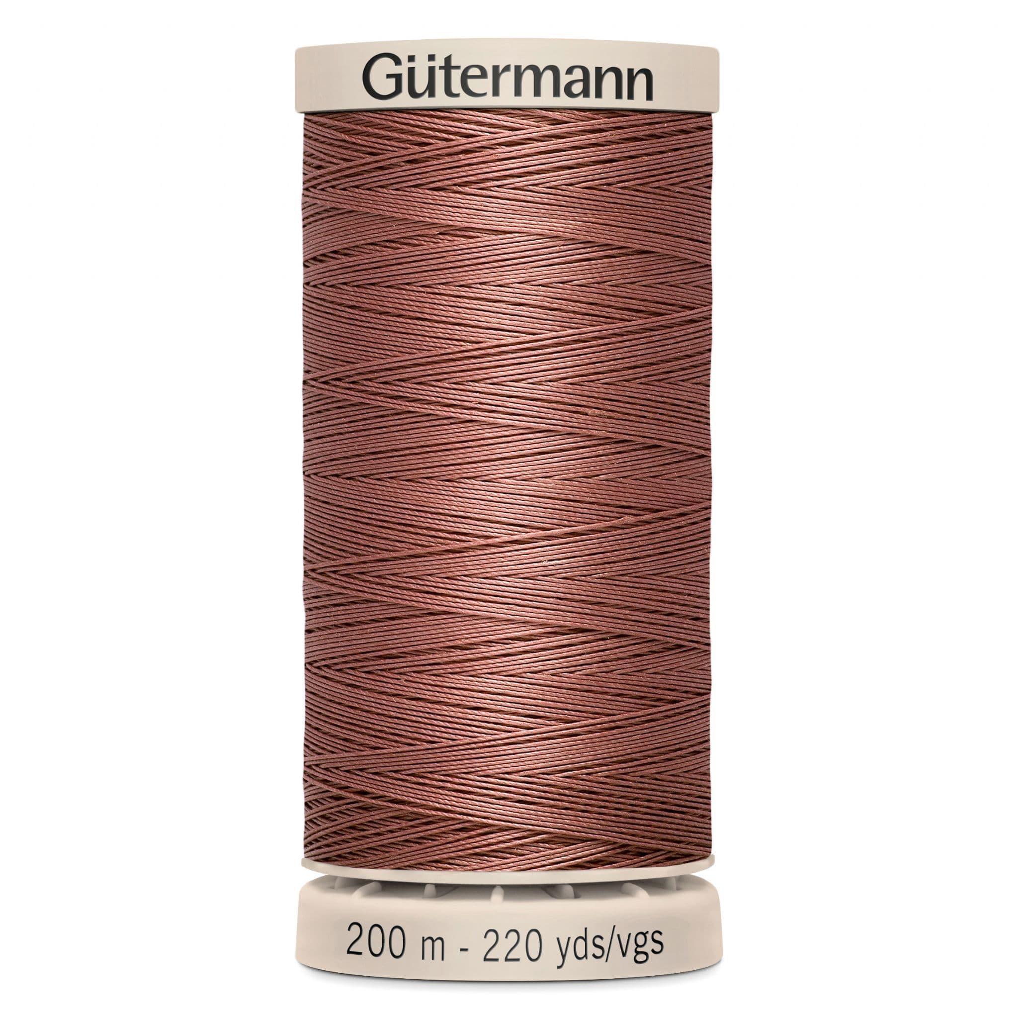 Gutermann Hand Quilting Waxed Sewing Thread 200m 1225 - Each