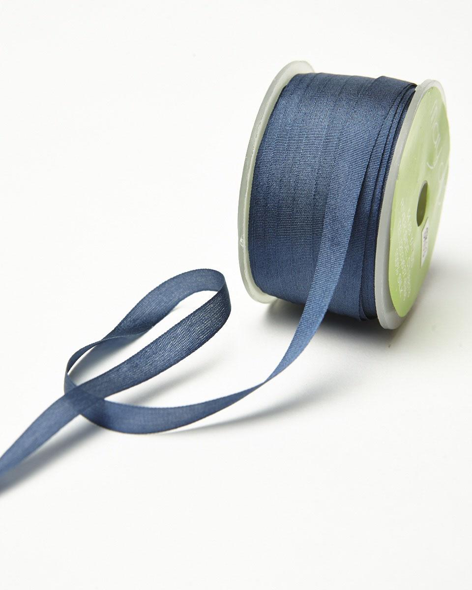 100% Pure Silk Ribbon by Threadart - 7mm Dk Sage - No. 653 - 3 Sizes - 50 Colors Available, Size: 7 mm, Green