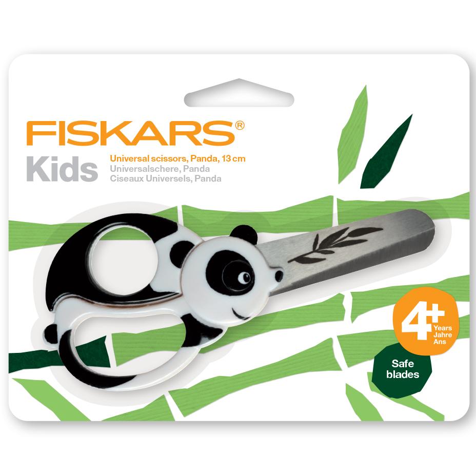 Kids Animal Scissors, Fish, L: 13 cm, 1 pc