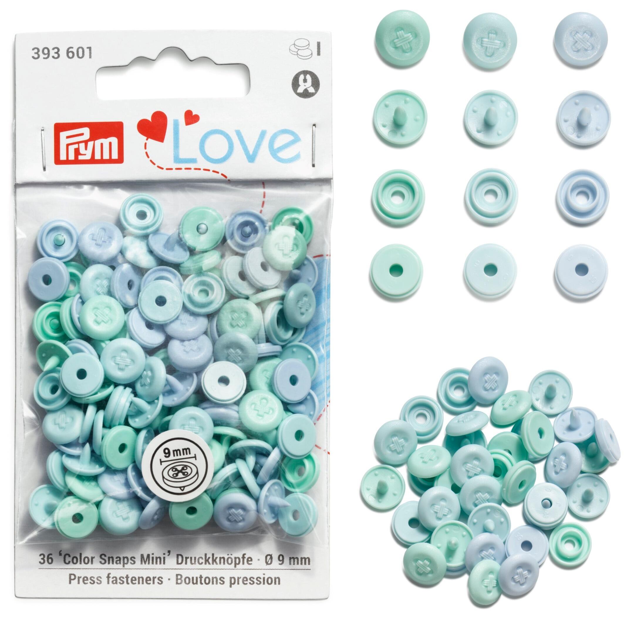 Prym - Prym Love Yellow (9mm) Press Fisstener - 1 unità