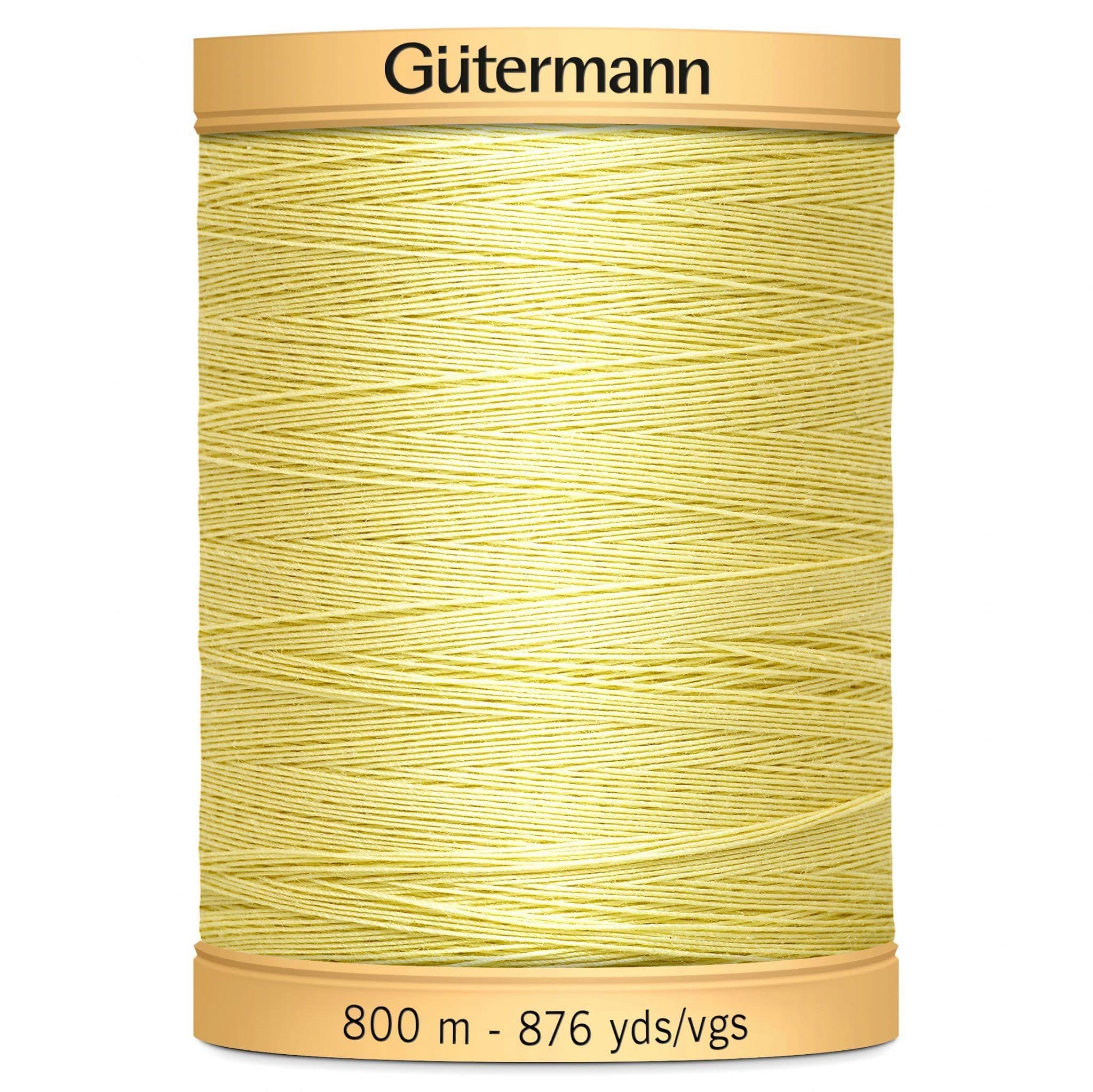 Gutermann 876 yd Natural Cotton Thread-Garden Green