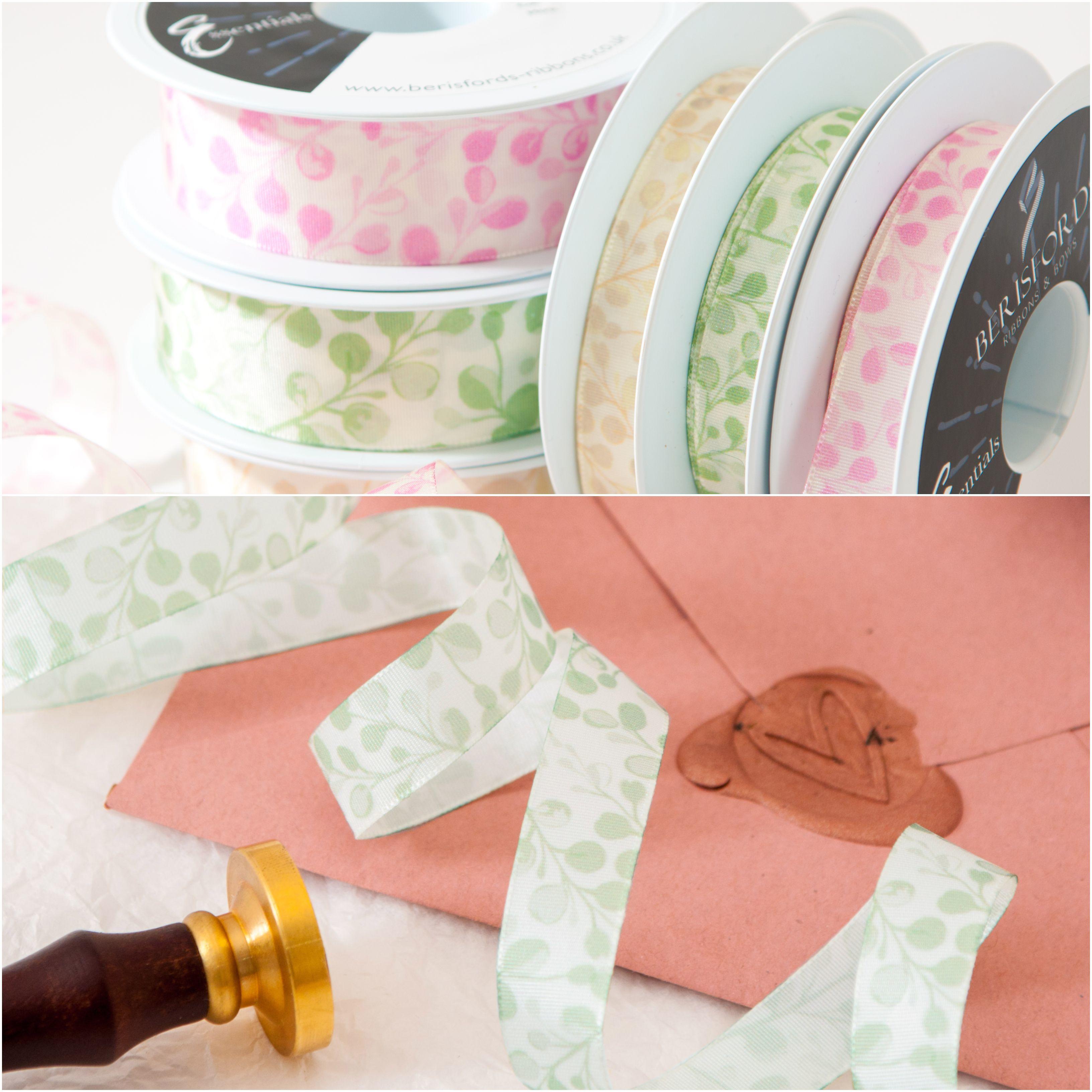  4 Rolls Clover Ribbon Cotton Linen Printed Ribbon Decorative  Ribbon for DIY Bow Headwear Cake Gift Box Flowers Wrapping Hat Sewing  Accessories(1 Inch x 5 Yards Per Roll)