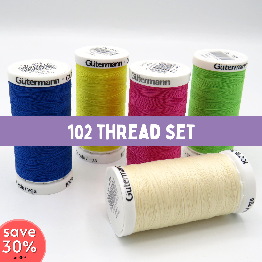 Gutermann Sew All 250m Full Thread Set - 102 Threads