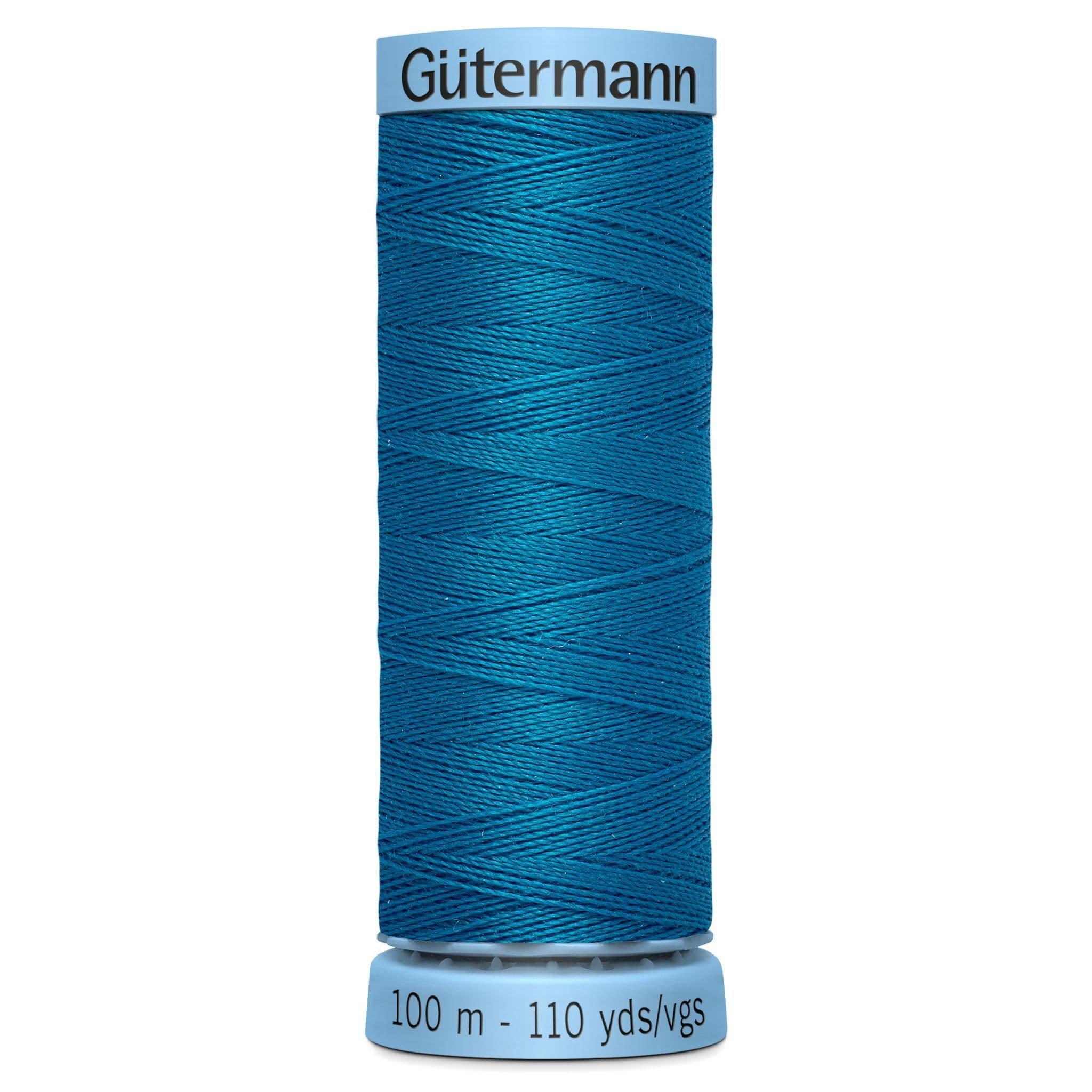 Col. 025 Gutermann Silk S303 Thread 100m - Light Teal