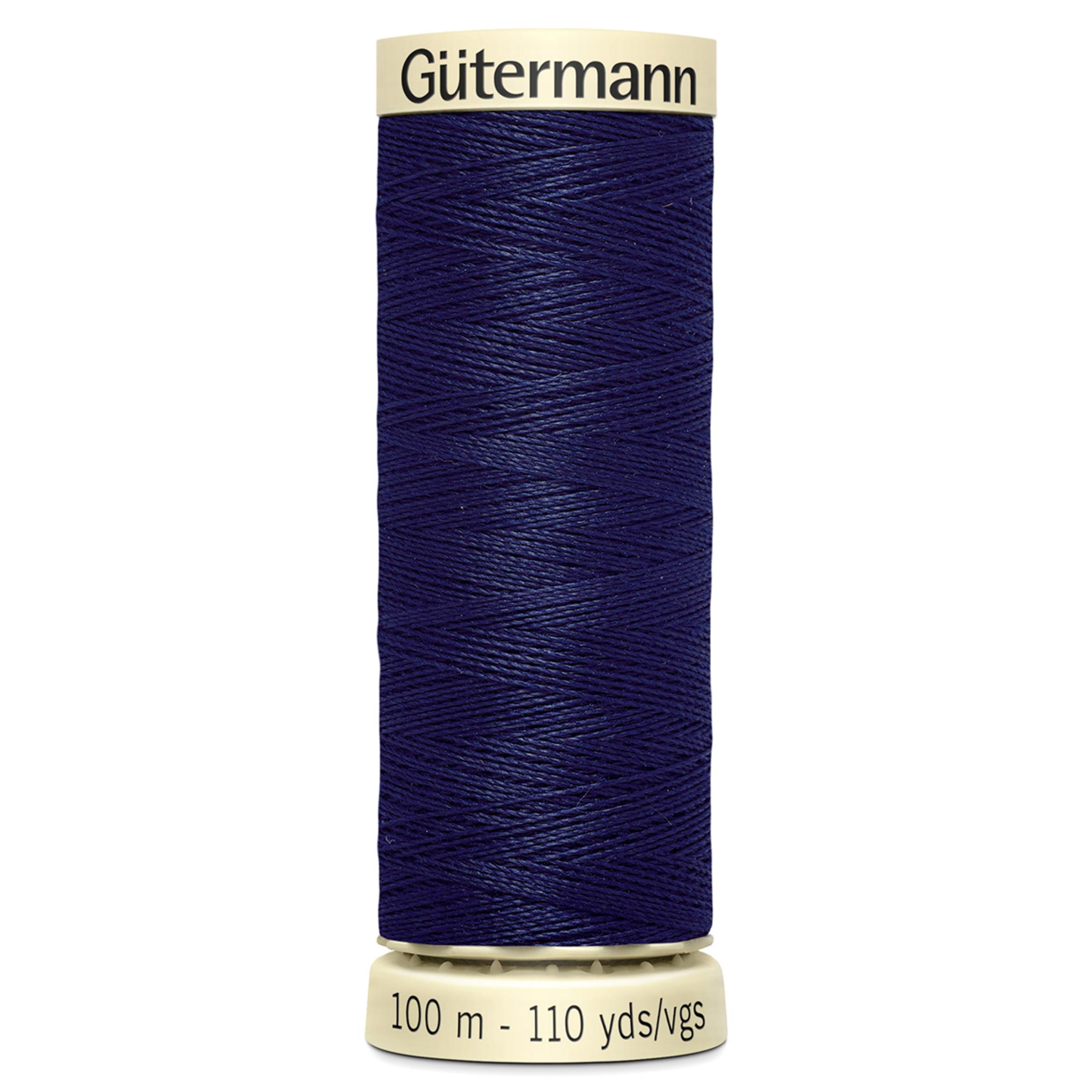 Col. 310 Gutermann Sew All Thread 100m - Navy Blue