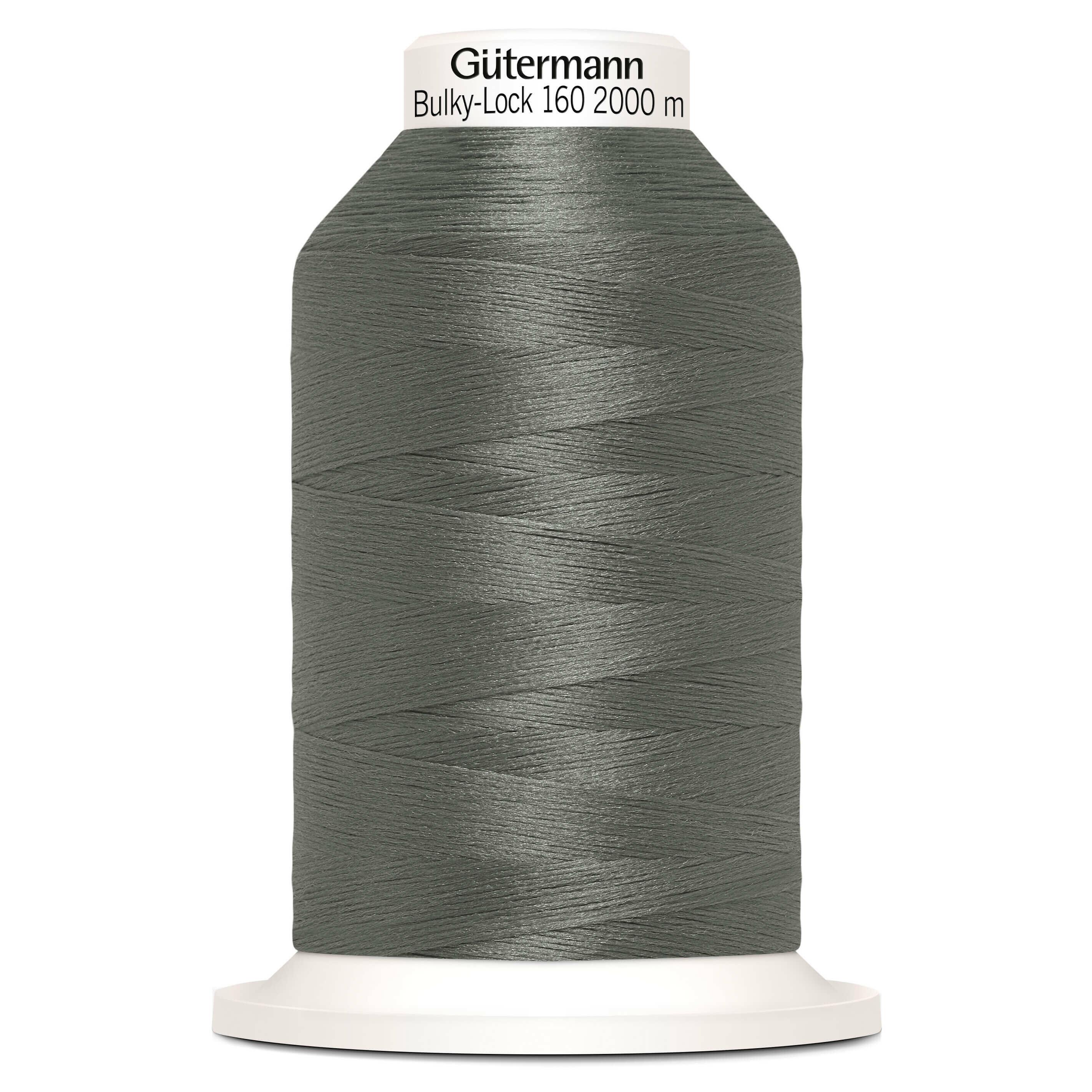 Col. 701 Gutermann Bulky-Lock 160 Thread 2000m - Dark Grey