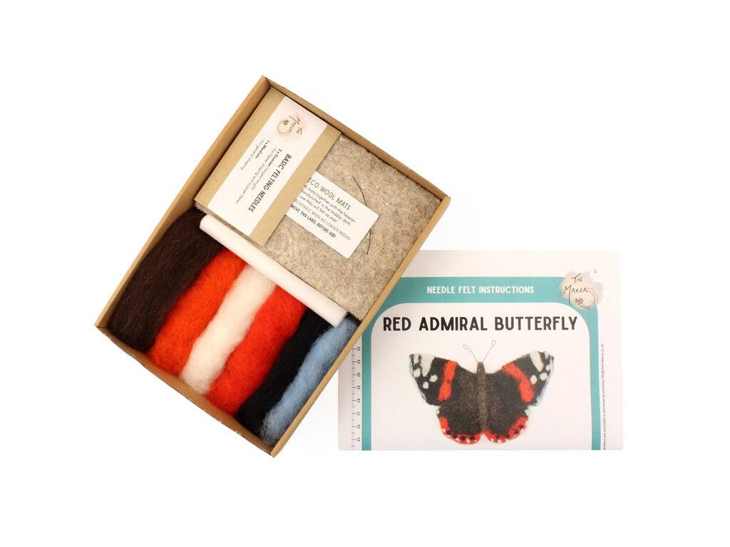 Monarch Butterfly Needle Felting Kit -   Needle felting kits, Needle  felting, Butterfly kit