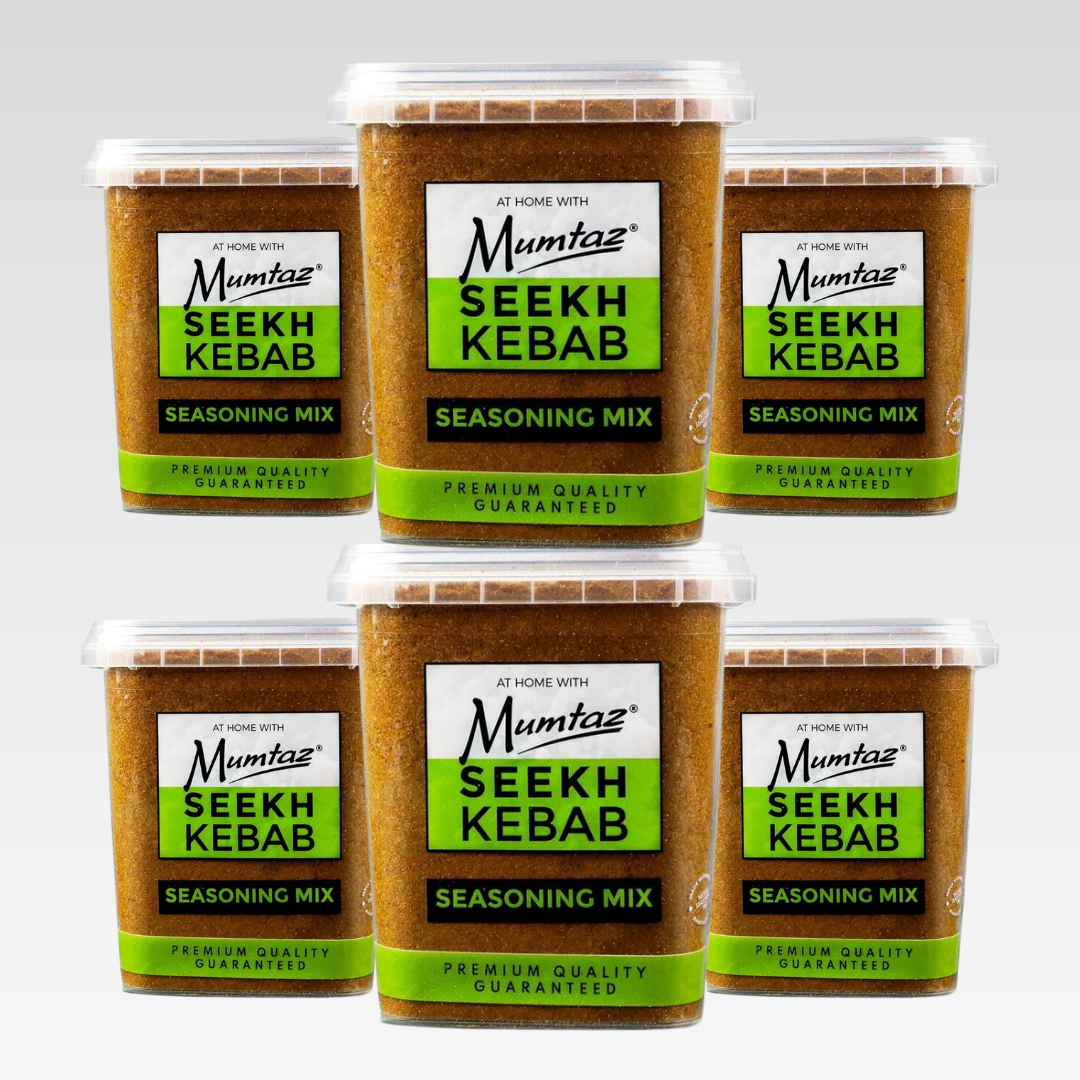 Mumtaz Seekh Kebab Seasoning Mix - 6x250g Multipack