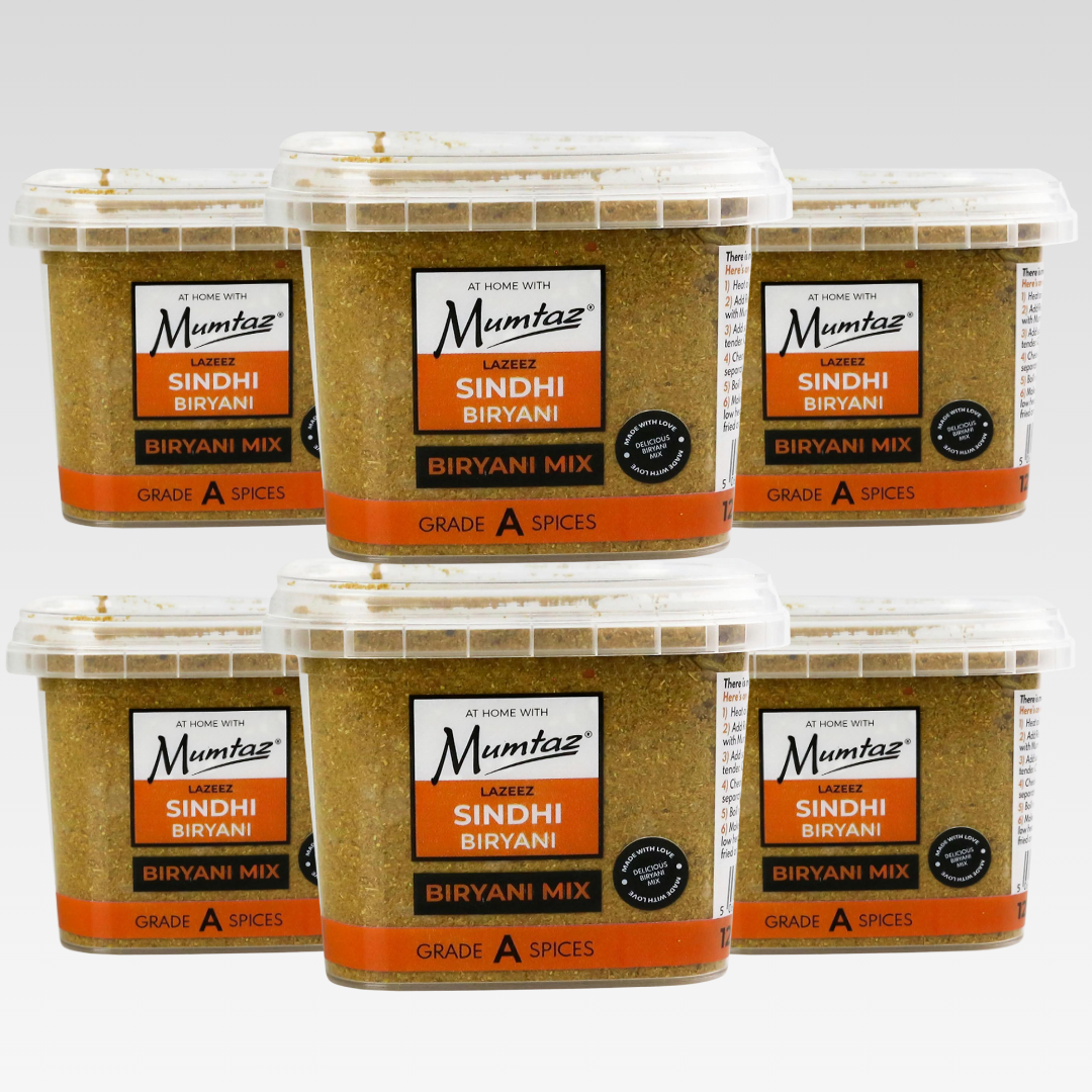 Mumtaz Sindhi Biryani Spice Mix - 6x125g Multipack