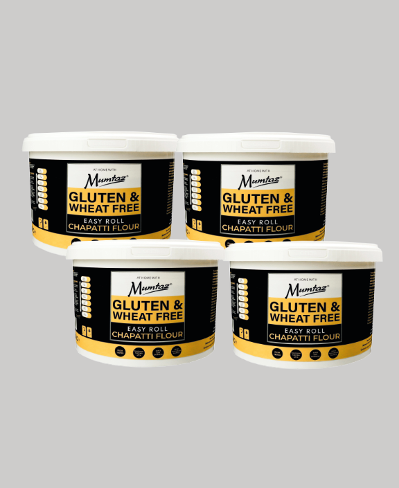 Mumtaz Gluten & Wheat Free Chapatti Flour - 4x2.5kg Multipack
