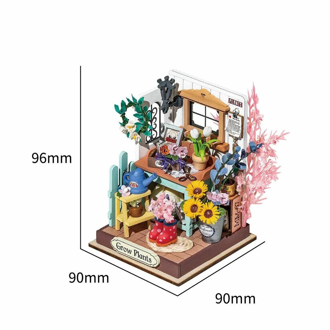 Rolife Dreaming Terrace Garden DIY Miniature House Model Kit - DS030