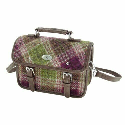 Harris tweed sale heather bag