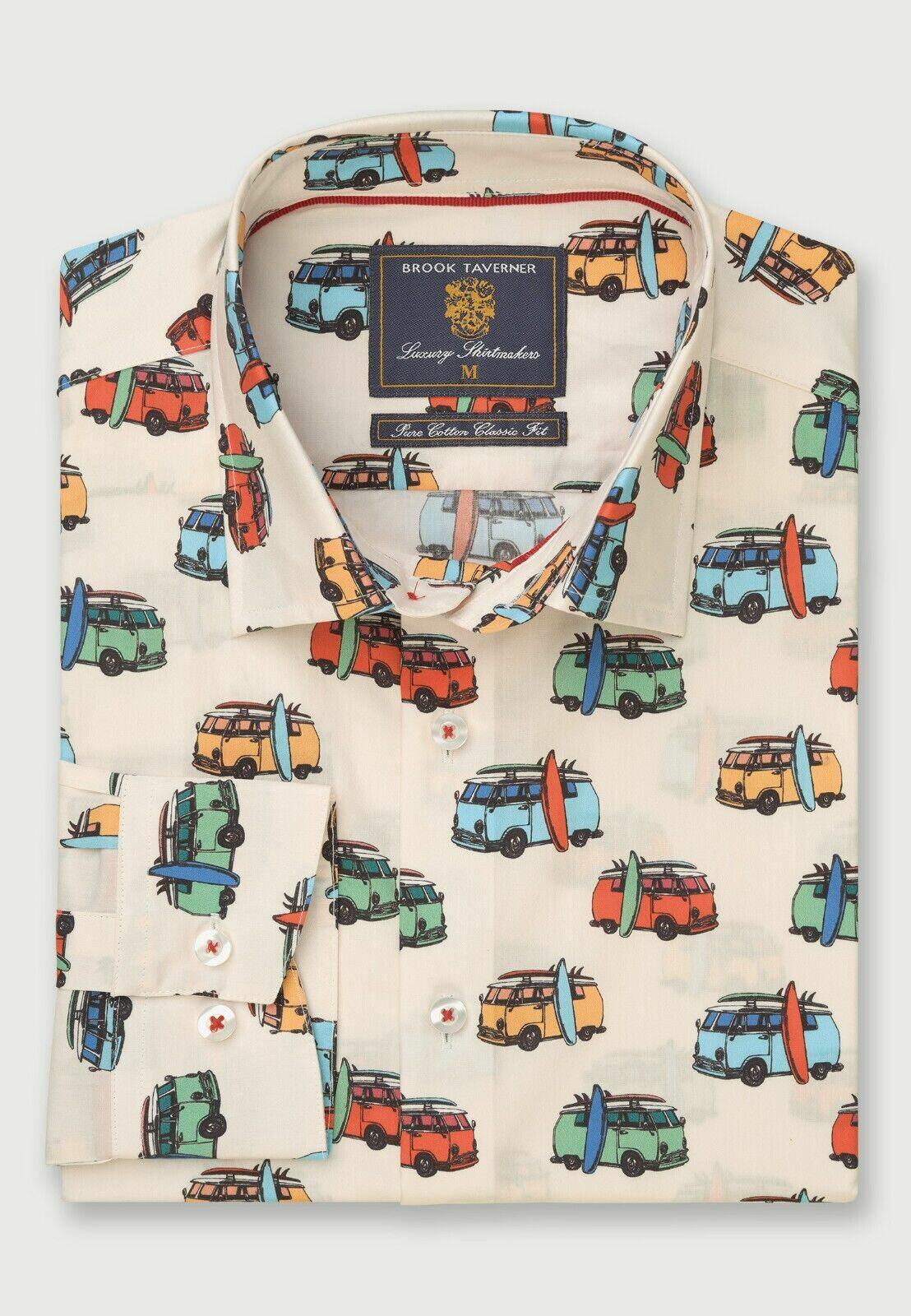 Brook Taverner Fly Fishing Print Shirt