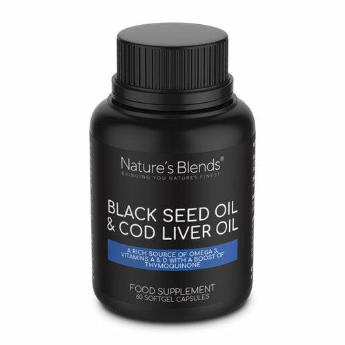 Black Seed Oil & Cod Liver Oil 60 Capsules