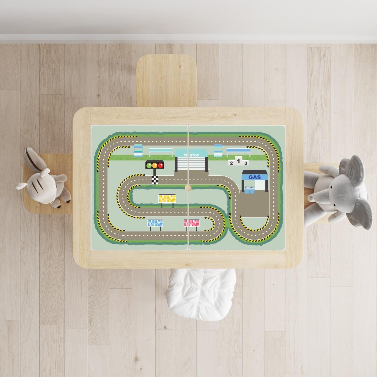 IKEA Flisat table decals