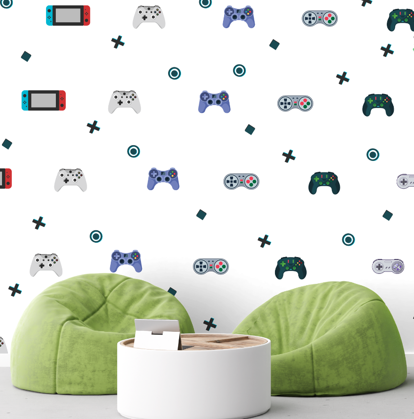 Gaming wall stickers