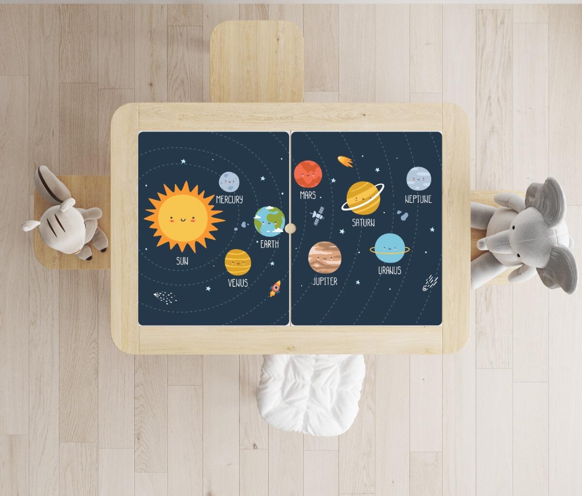 IKEA Flisat table decals